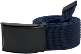 Pasek parciany - granatowy