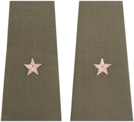 Pochewki khaki - podporucznik kawalerii ochotniczej