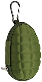 Etui na klucze w kształcie granatu - olive