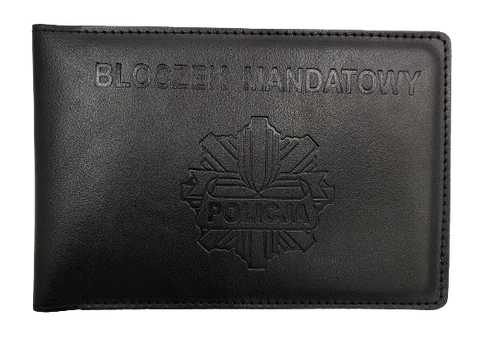 Etui na bloczek mandatowy - Policja