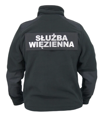ZESTAW: Koszulka specjalna (typu T-shirt) Służby Więziennej - bawełniana i Bluza polarowa (podpinka pod kurtkę) Służby Więziennej