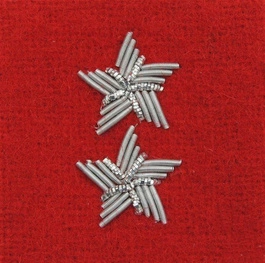 Stopień na beret WP (szkarłatny / b) - starszy chorąży