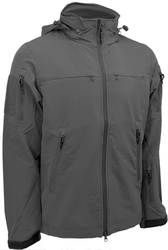 Kurtka wodoodporna FM24162 - szara