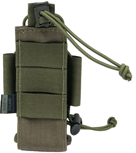 Ładownica na radio, odchylana Motorio - oliwkowa