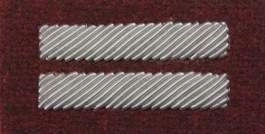 Stopień Wojska Polskiego haftowany bajorkiem do beretu bordowego - kapral