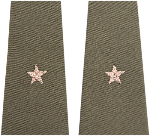 Pochewki khaki - podporucznik kawalerii ochotniczej