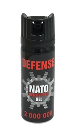 Gaz pieprzowy Nato Defense żel - czarny 50 ml