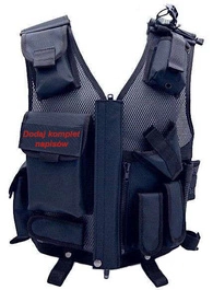 Kamizelka taktyczna, granatowa - bez napisów