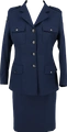 ZESTAW: Kurtka gabardynowa wyjściowa Policji - damska i Spódnica wyjściowa Policji