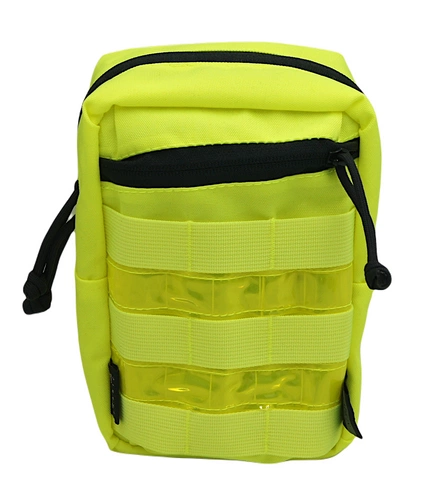 Organizer, panel administracyjny pionowy - Hi-Viz + żółty odblask 3x4