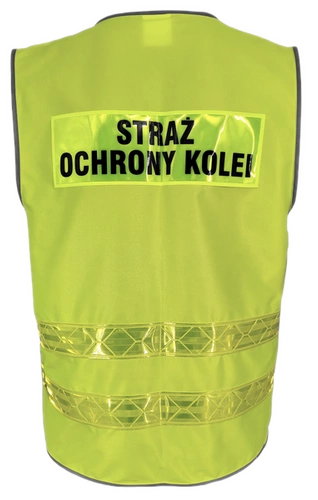 Kamizelka odblaskowa Straż Ochrony Kolei