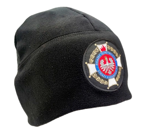 Czapka zimowa z logo OSP - polarowa