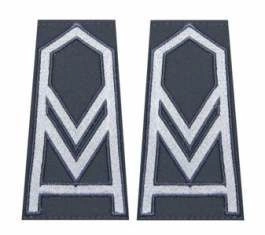 Pagony (pochewki) do kurtki całorocznej Służby Więziennej - starszy sierżant sztabowy