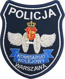 Emblemat Komisariat Kolejowy Policji w Warszawie