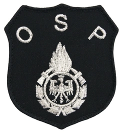 Emblemat naramienny - Ochotnicza Straż Pożarna - wzór II