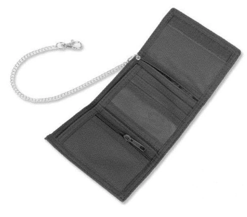 Portfel Mil-Tec z łańcuszkiem - czarny