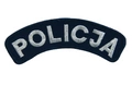 Napis Policja na mundur wyjściowy - łuczek