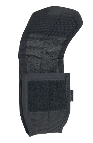 Kabura niskoprofilowa na kajdanki - czarna