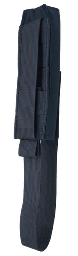 Uchwyt na pałkę typu Tonfa, molle - granatowy