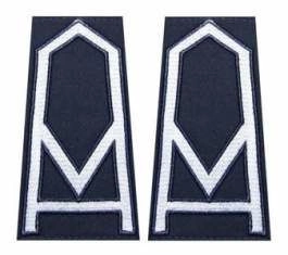 Pagony (pochewki) do swetra Służby Więziennej - sierżant sztabowy