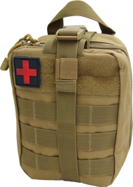 Apteczka taktyczna bez wyposażenia - coyote