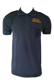 Koszulka Polo Straż Miejska - granatowa (haft)