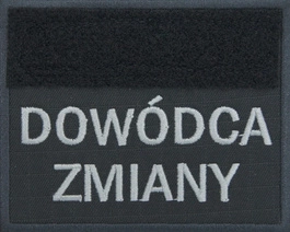 Znak funkcyjny, plakietka specjalna SW - dowódca zmiany