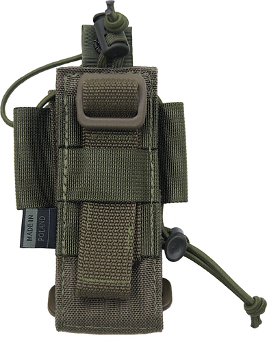 Ładownica na radio, odchylana Motorio - oliwkowa