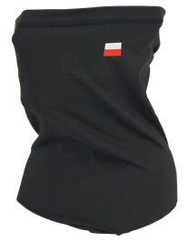 Komin ochronny - czarny z flagą