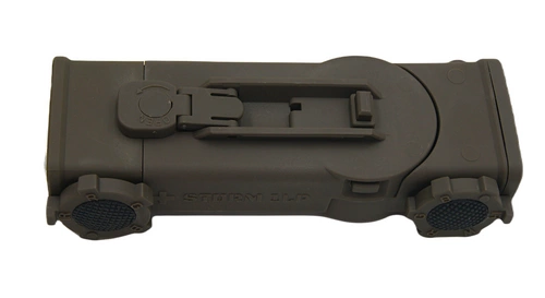 Storm 1LP, niskoprofilowy system oświetlenia na hełm, 90 lm, zestaw (paracord, 2 baterie CR123A); RAL6014