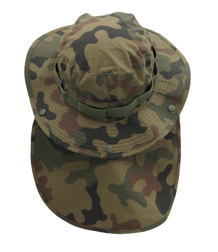 Kapelusz Boonie Hat z osłoną - PolyCotton Ripstop - Pantera Leśna