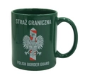 Kubek ciemnozielony - Straż Graniczna