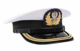 Czapka garnizonowa Marynarki Wojennej - oficer starszy