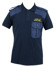 Koszulka Polo Straż Miejska - granatowa (haft)