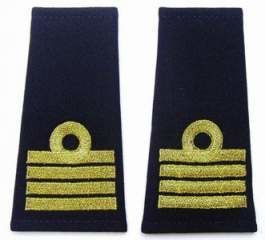 Pagony (pochewki) wyjściowe Marynarki Wojennej - kapitan