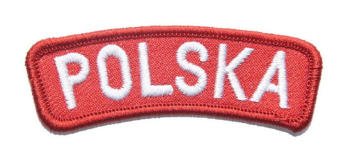 Emblemat "łuczek" z napisem