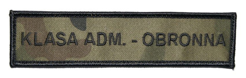 Emblemat szkolny "KLASA ADMINISTRACYJNO-OBRONNA"
