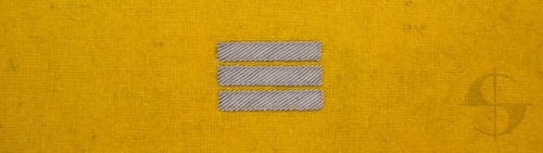 Otok żółty do rogatywki Wojska Polskiego - starszy kapral