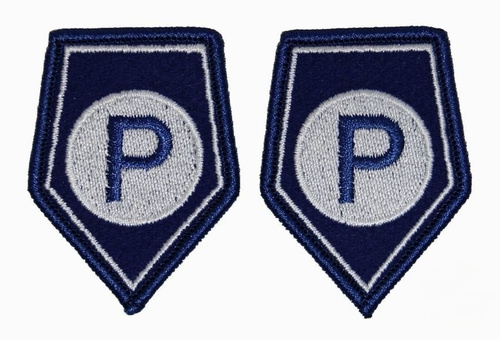 Patki Policji (korpusówki) - służba prewencji - nowy wzór