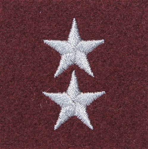 Stopień na beret WP (bordowy / h) - starszy chorąży