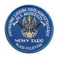Emblemat szkolny "NOWY TARG - klasa policyjna"