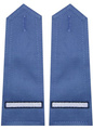 Pagony niebieskie do koszuli Służby Więziennej - starszy szeregowy (haft)