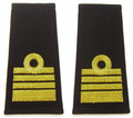 Pagony (pochewki) wyjściowe Marynarki Wojennej - komandor