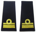 Pagony (pochewki) wyjściowe Marynarki Wojennej - komandor podporucznik