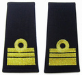 Pagony (pochewki) wyjściowe Marynarki Wojennej - komandor porucznik