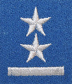 Stopień na beret WP (niebieski / h) - podporucznik