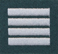 Stopień na beret WP (zielony / h) - plutonowy